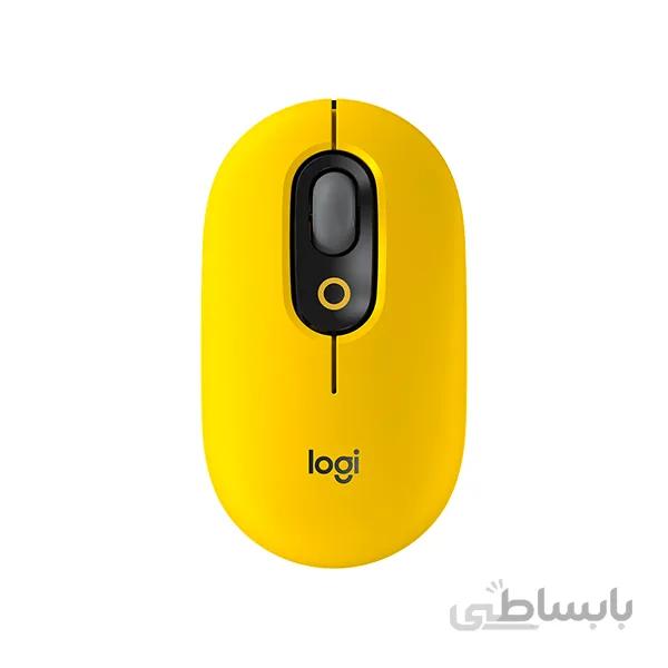 موس بی سیم لاجیتک POP MOUSE ا LOGITECH POP MOUSE