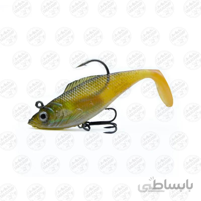 طعمه ماهیگیری ماهی ژله ای کایدا ag013 03ay بسته 3 عددی
