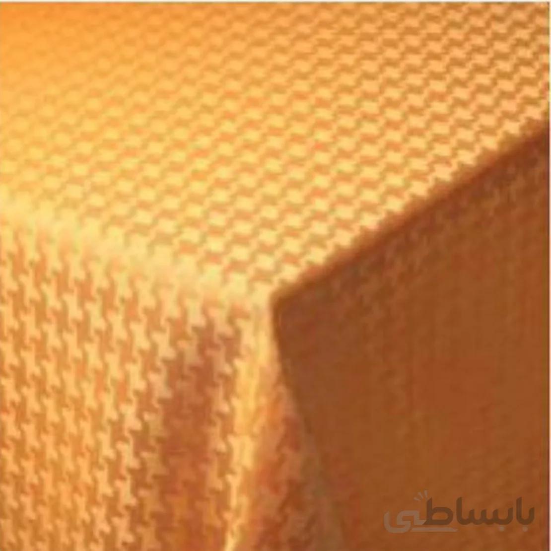 رومیزی ژاگارد 4 نفره مربع 150*150 کنزو لیمویی