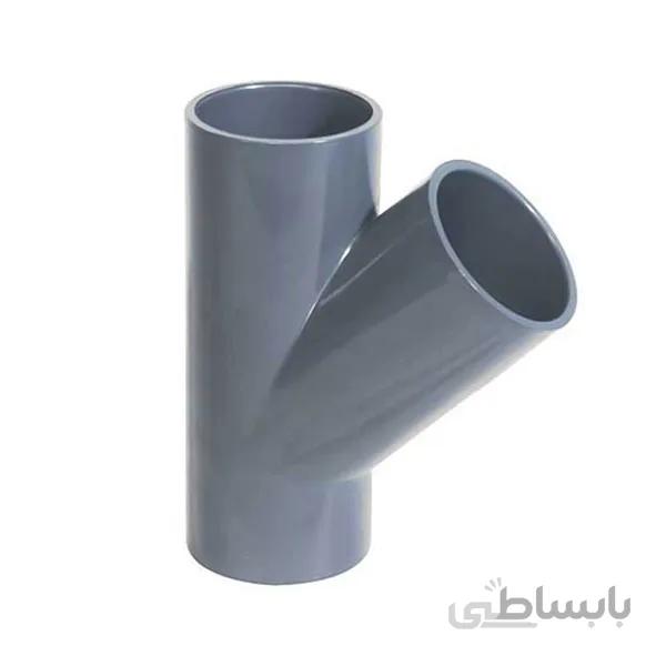 سه راه 45 درجه چسبی