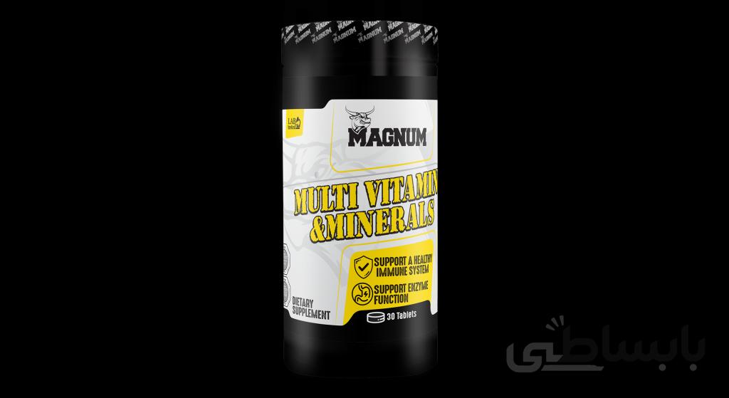مولتی ویتامین مگنوم ۶۰ عددی / Magnum Multi vitamin 60Tabs