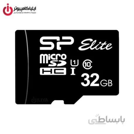 مموری کارت Micro SD کلاس U1 10 سیلیکون پاور مدل Elite ظرفیت 32گیگابایت