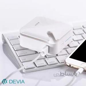 شارژر دیواری و پاور بانک برند دویا DEVIA GALLOP POWER BANK and CHARGER