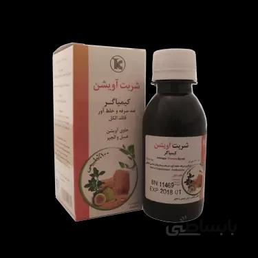 شربت آویشن کامپاند (تیموس) 120 میلی لیتر کیمیاگر توس