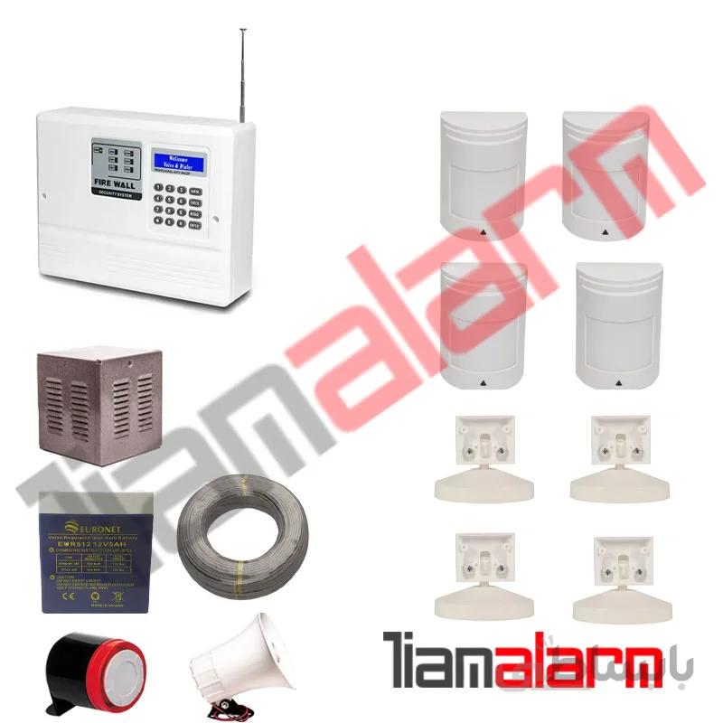 پکیج دزدگیر اماکن باسیم مدل فایروال تلفنی F7PR4
