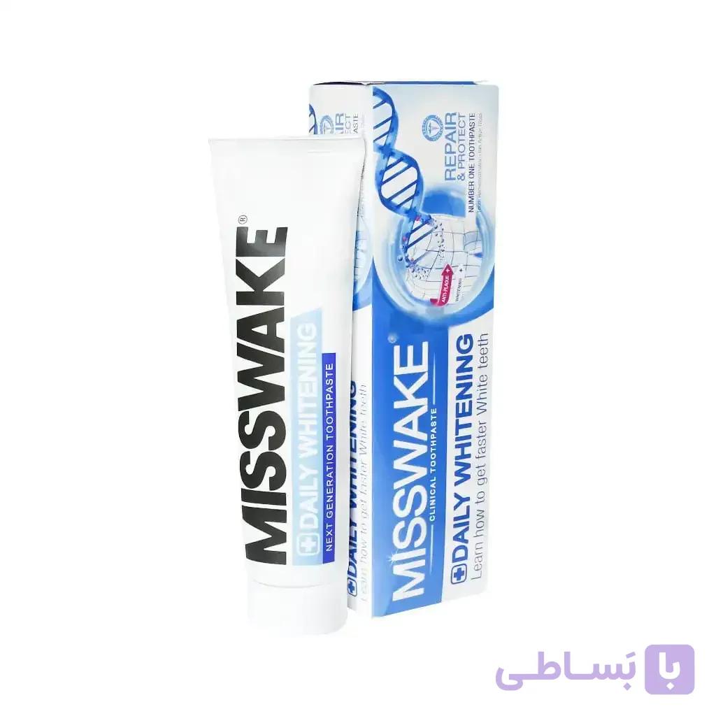 خمیر دندان سفید کننده روزانه میسویک 100 میلی لیتری