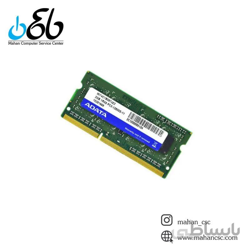 رم لپ تاپ DDR3L ای دیتا مدل AM1L16BC2P1-B1FS-PC3L-12800S-11 ظرفیت 2 گیگابایت