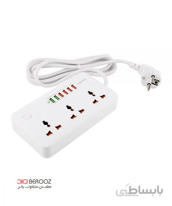 چند راهی برق لیتو مدل LS-2 ا Leitu LS2