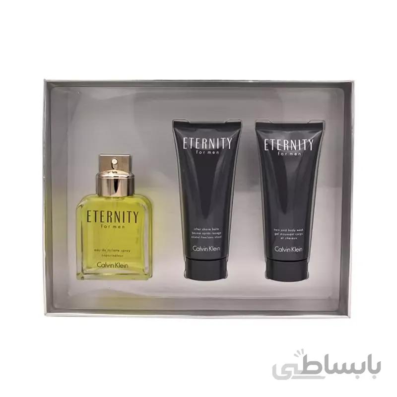 Calvin Klein Eternity For Men EDT 3Pic Gift Set