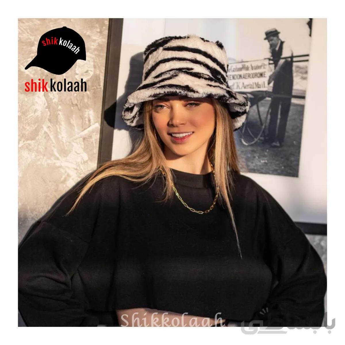 کلاه باکت راه راه - کد 4206