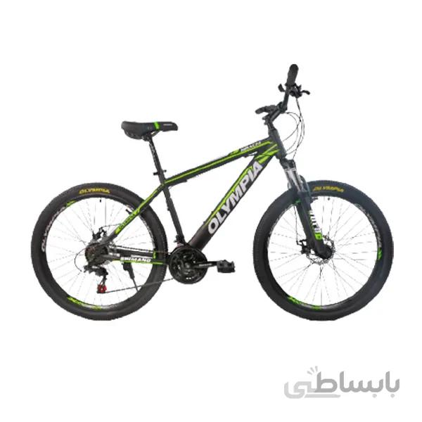 دوچرخه المپیا سایز ۲۶ – مدل Bianchi 2disc