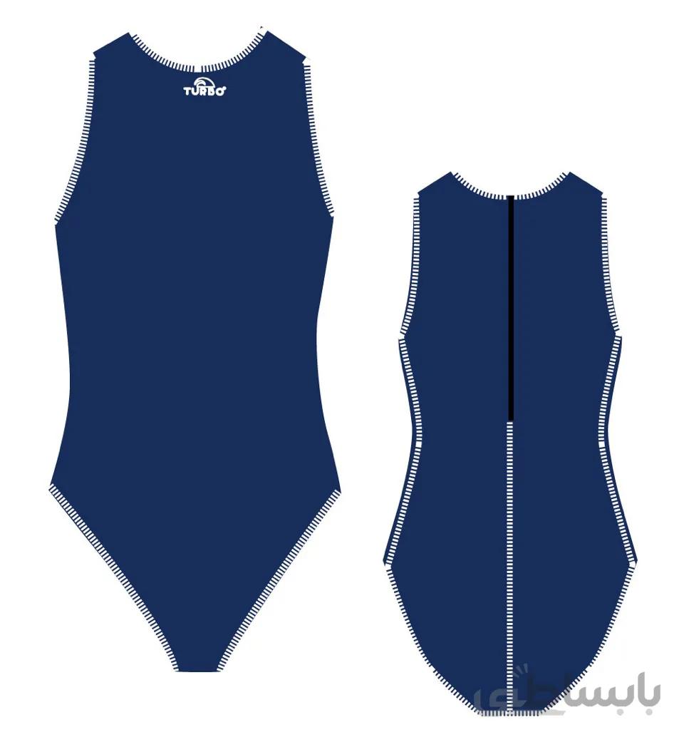 مایوی واترپولو زنانه توربو Comfort Navy ا Turbo Women Water Polo Comfort Navy