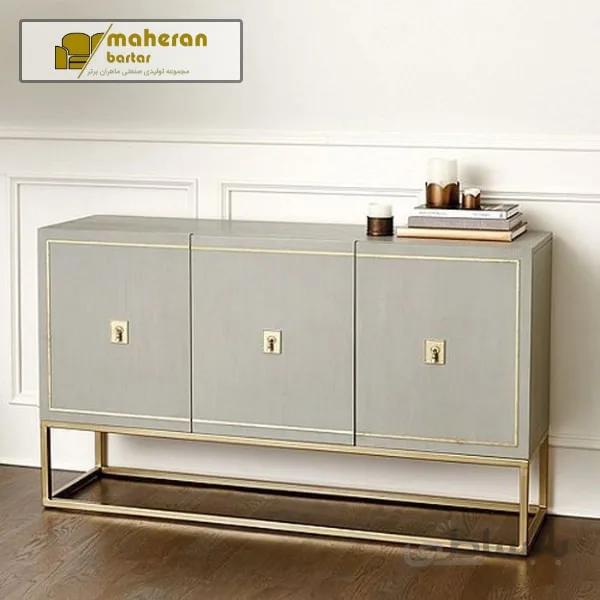میز کنسول استیل مدل نیکان NIKAN