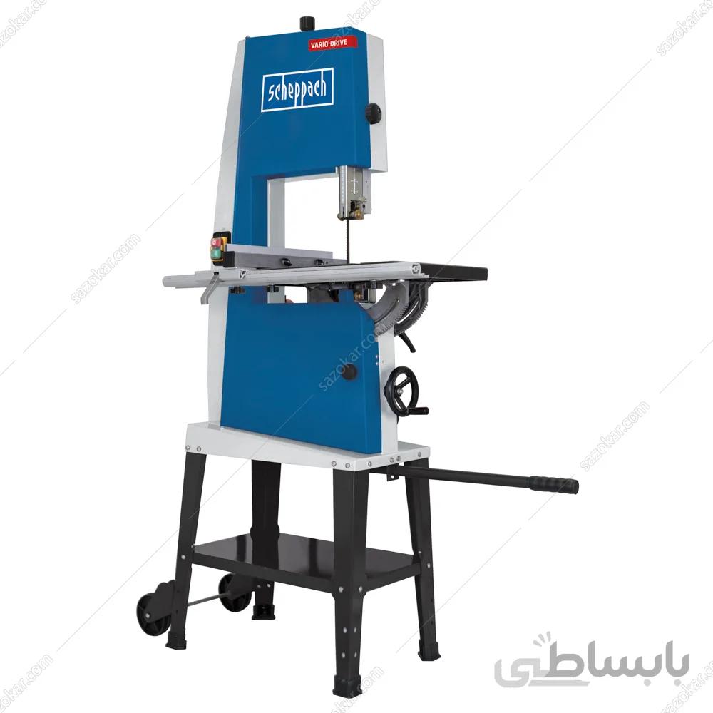 اره نواری عمودی 205 میلیمتری 700 وات سه فاز شپخ مدل 1901503902- BASA3 ا Scheppach 1901503902- BASA3 Vertical Band Saw