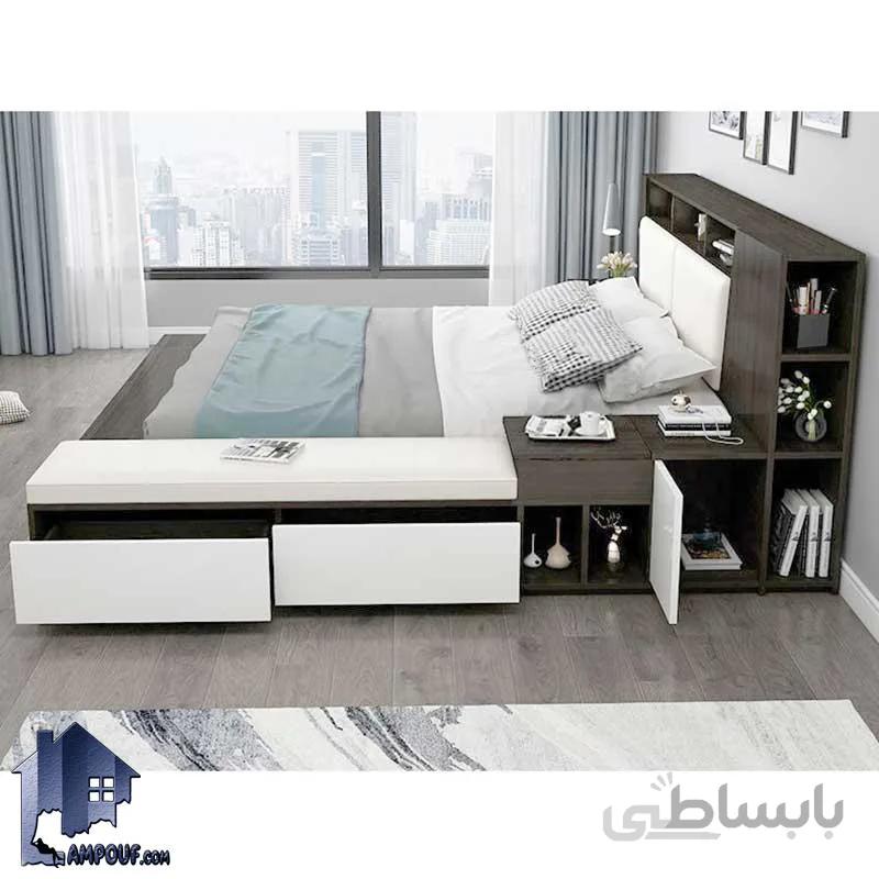 تخت خواب دو نفره DBJ166
