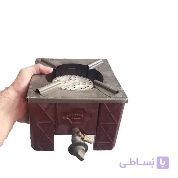 اجاق گاز تک شعله ۲۰×۲۰ — تصویر 1