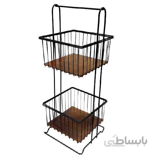 سبدسیب زمینی پیازدو طبقه اوک