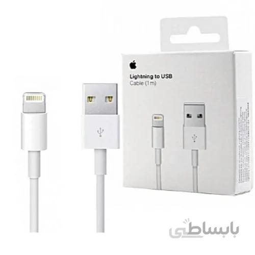 کابل شارژ آیفون USB به لایتنینگ طول 1 متر