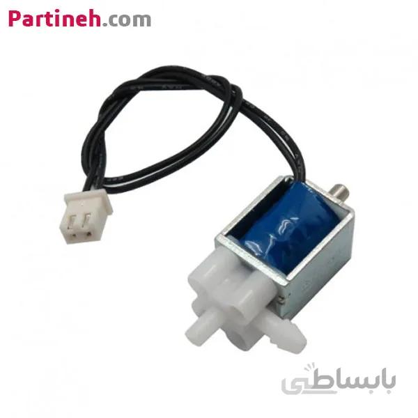 شیر برقی سلنوئیدی 5 ولتی 2 وات مناسب برای آب ( Normally Open ) ا 5V Normally Opeb Electric Control Solenoid Water Valve