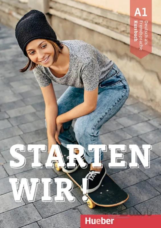 Starten Wir A2 Kursbuch + Arbeitsbuch + DVD ( چاپ گلاسه سیمی شده )