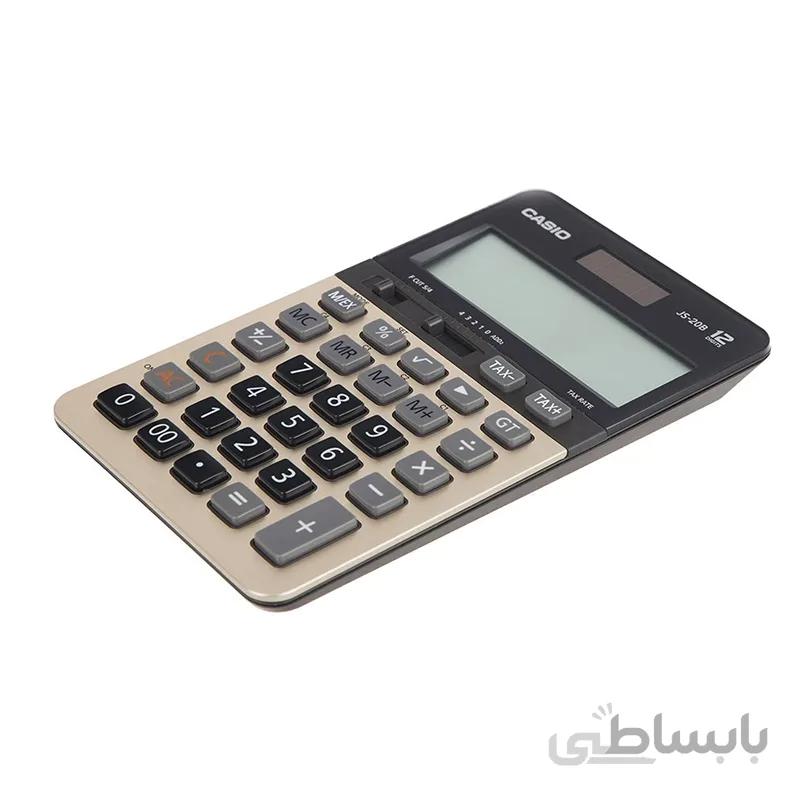 ماشین حساب مدل JS-20B کاسیو ا Casio JS-20B calculator