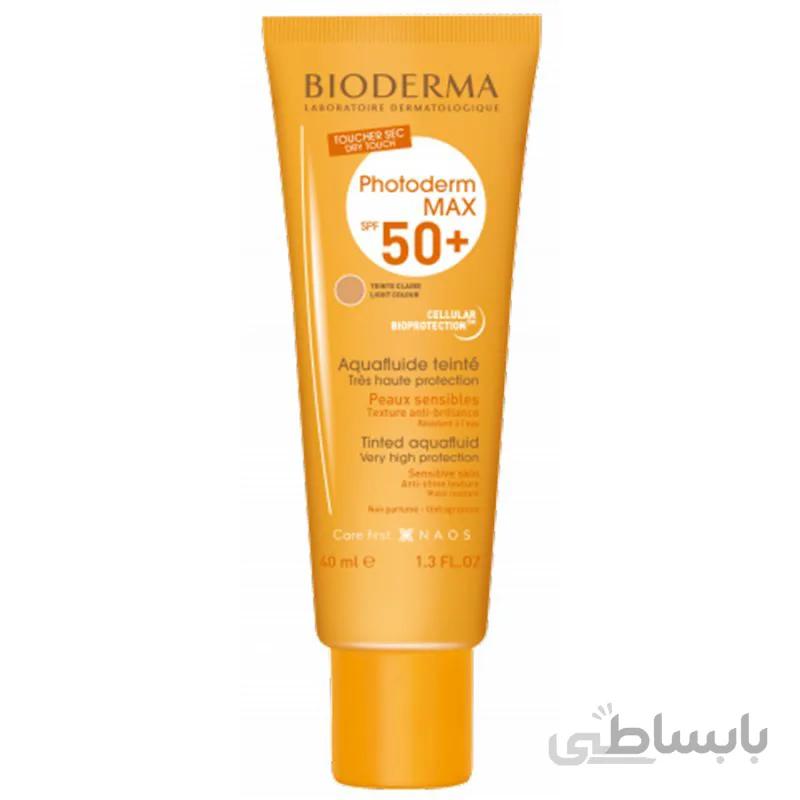 کرم ضد آفتاب رنگی فتودرم مکس +SPF50 بایودرما
