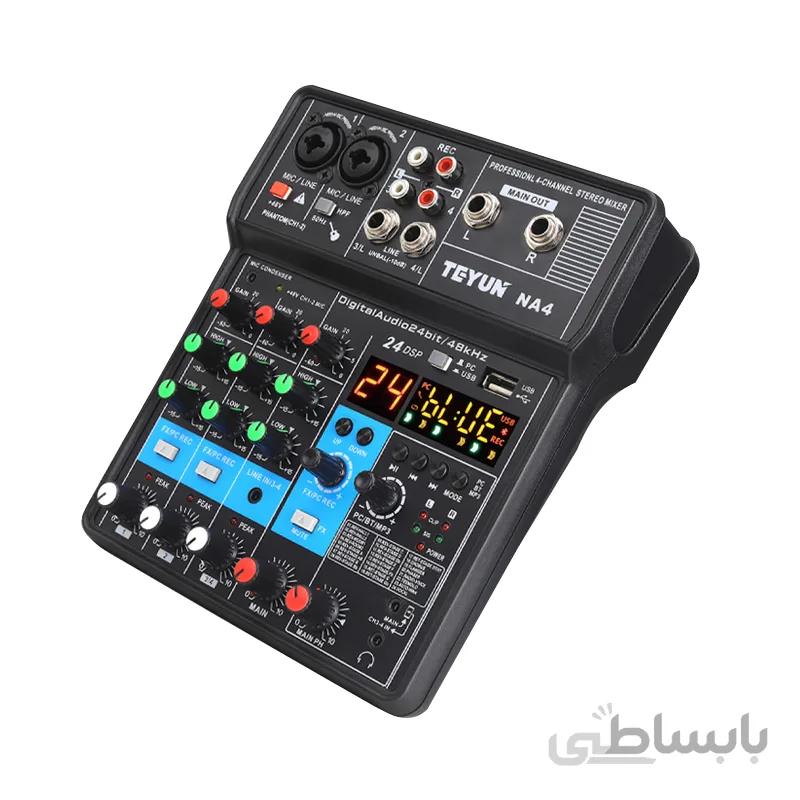 میکسر صدا تی یو ان مدل NA4