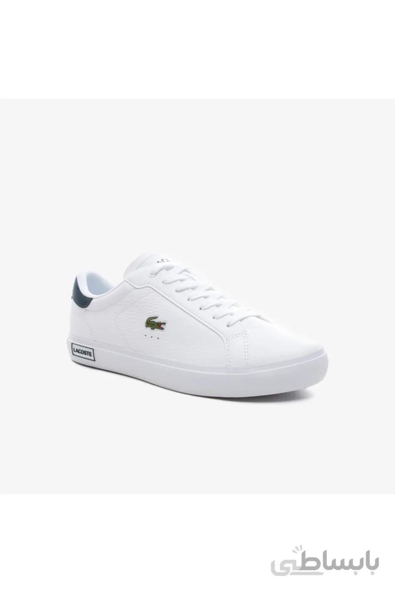 Lacoste کفش کتانی سفید مردانه پاورکورت