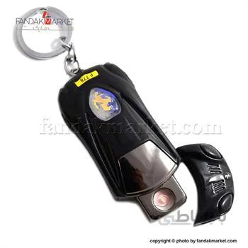 فندک کادویی جعبه دار و جاکلیدی دار ماشین مشکی USB