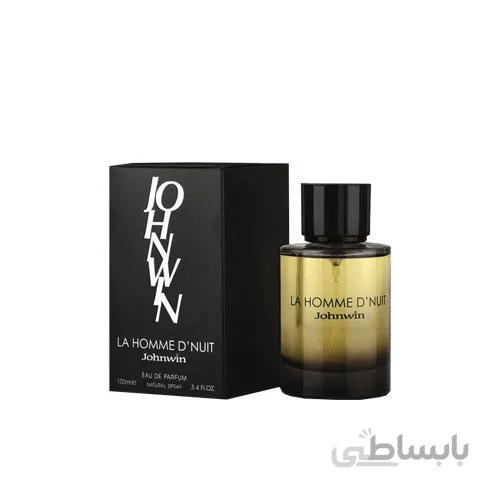 عطر ادکلن مردانه ایو سن لورن لانویت لهوم جانوین (Johnwin YSL La Nuit de L`Homme) حجم 100 میل ا Johnwin La Homme d nuit 100 m