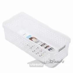 جعبه درب دار رنگ سفید