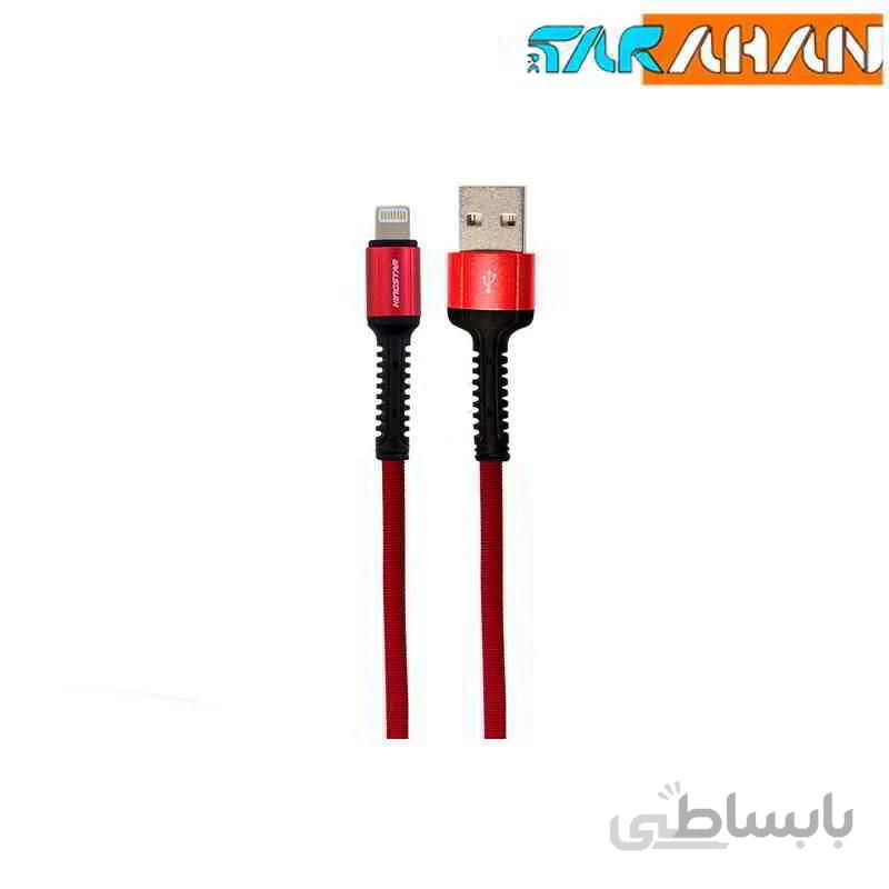 کابل تبدیل USB به لایتنینگ کینگ استار مدل K30 i طول 1 متر