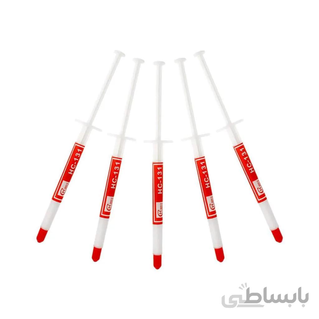 خمیر سیلیکون سرنگی کوچک