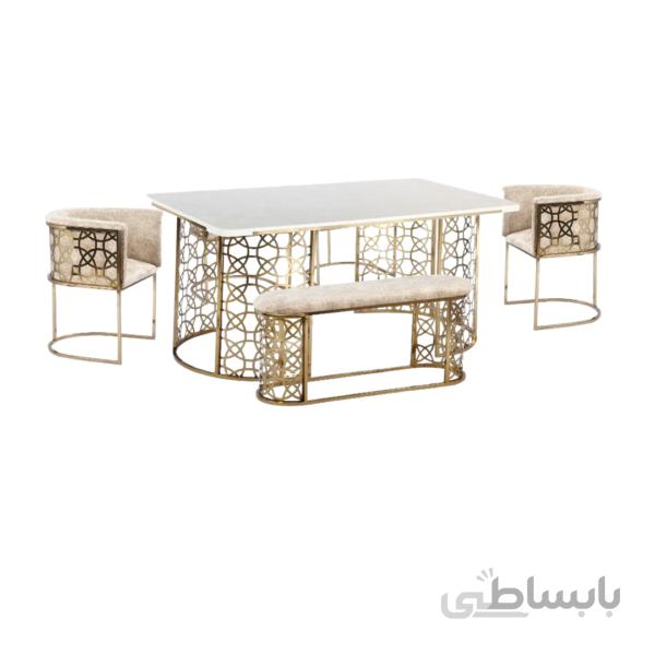 میز و صندلی ناهارخوری ۶ نفره مدل ۶۵۸