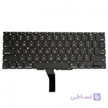 کیبورد لپ تاپ اپل Apple A1370 Laptop Keyboard مشکی-اینتر کوچک