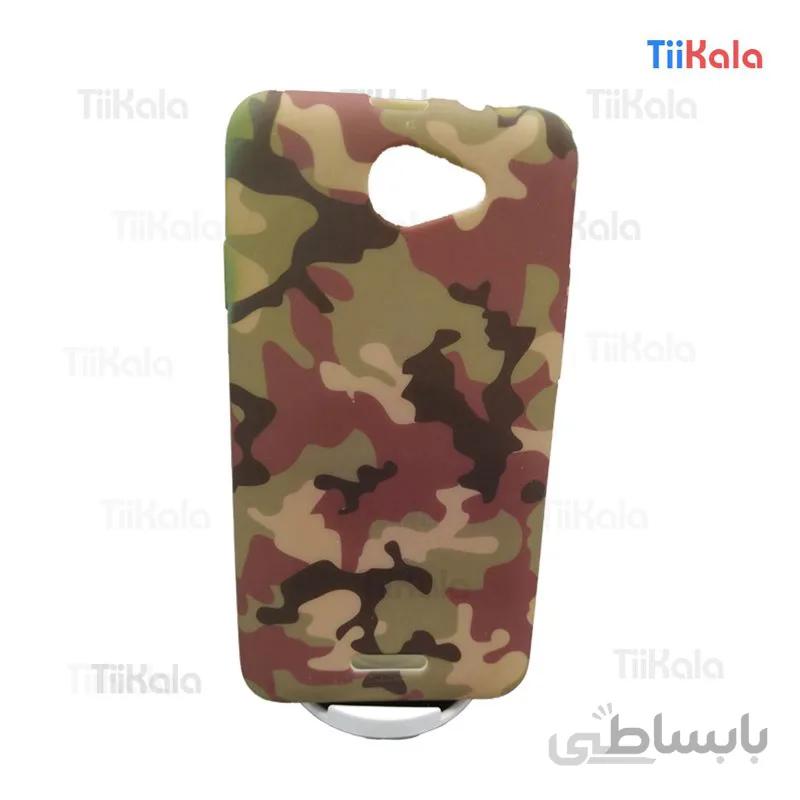 قاب ژله ای HTC D516 به همراه برچسب صفحه نمایش