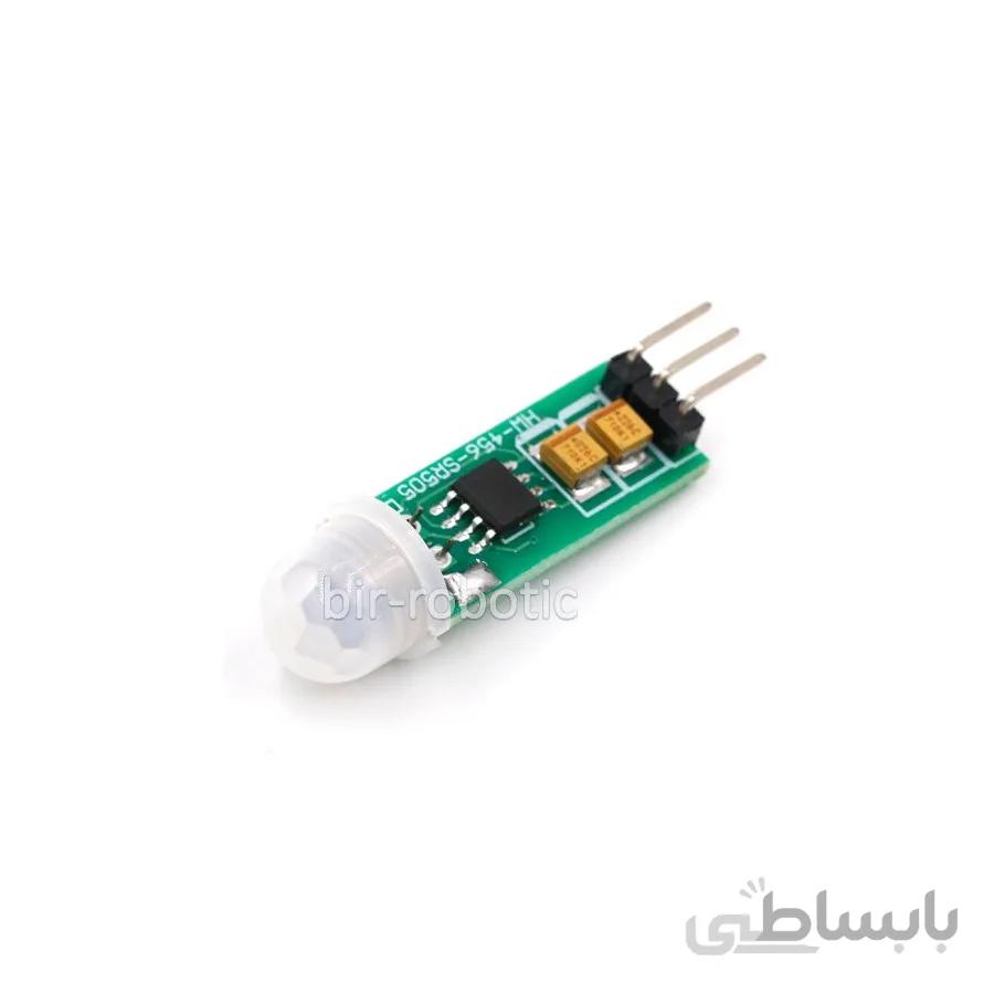 سنسورمینی PIR تشخیص حرکت SR505 ا HC-SR505 mini IR pir sensor