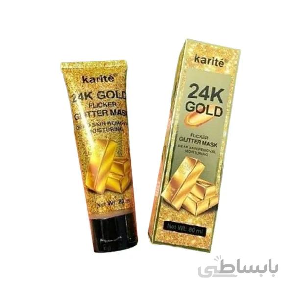 پیلااف و ماسک طلا تیوپی 24 عیار کاریته