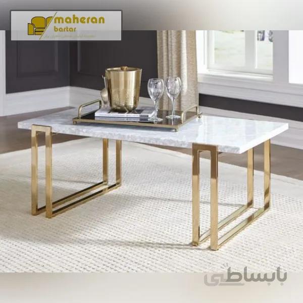 میز جلو مبلی استیل مدل پگاه PEGHAH