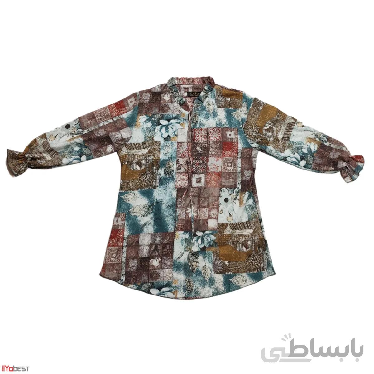 شومیز زنانه کرپ نخ