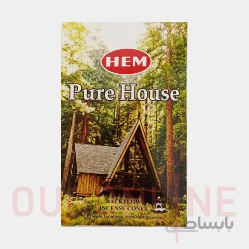 عود خوشبو کننده آبشاری هِم Hem مدل خانه پاک (پیور هاوس) Pure House