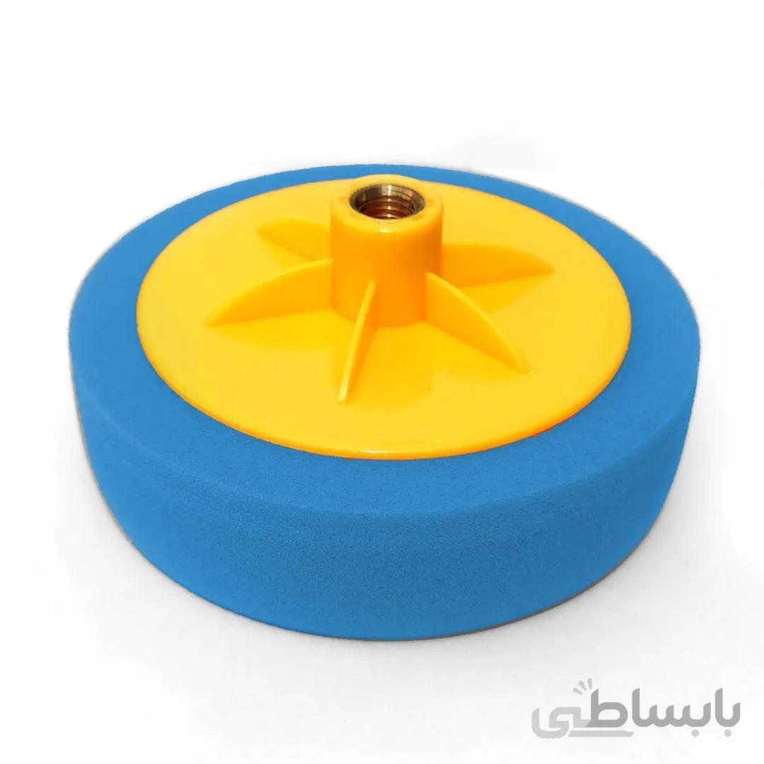 پد پولیش زبر خودرو Blue Polishing sponge 150mm
