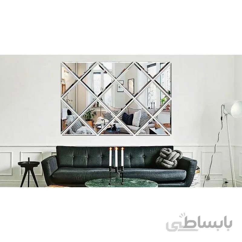 آینه دکوراتیو تجسم مدل FIROZEH