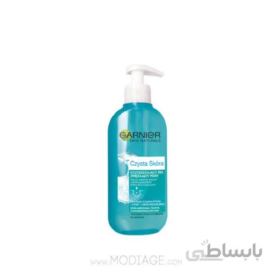 ژل پاک کننده صورت گارنیه Pure Active ا Garnier Pure Active Cleansing Gel