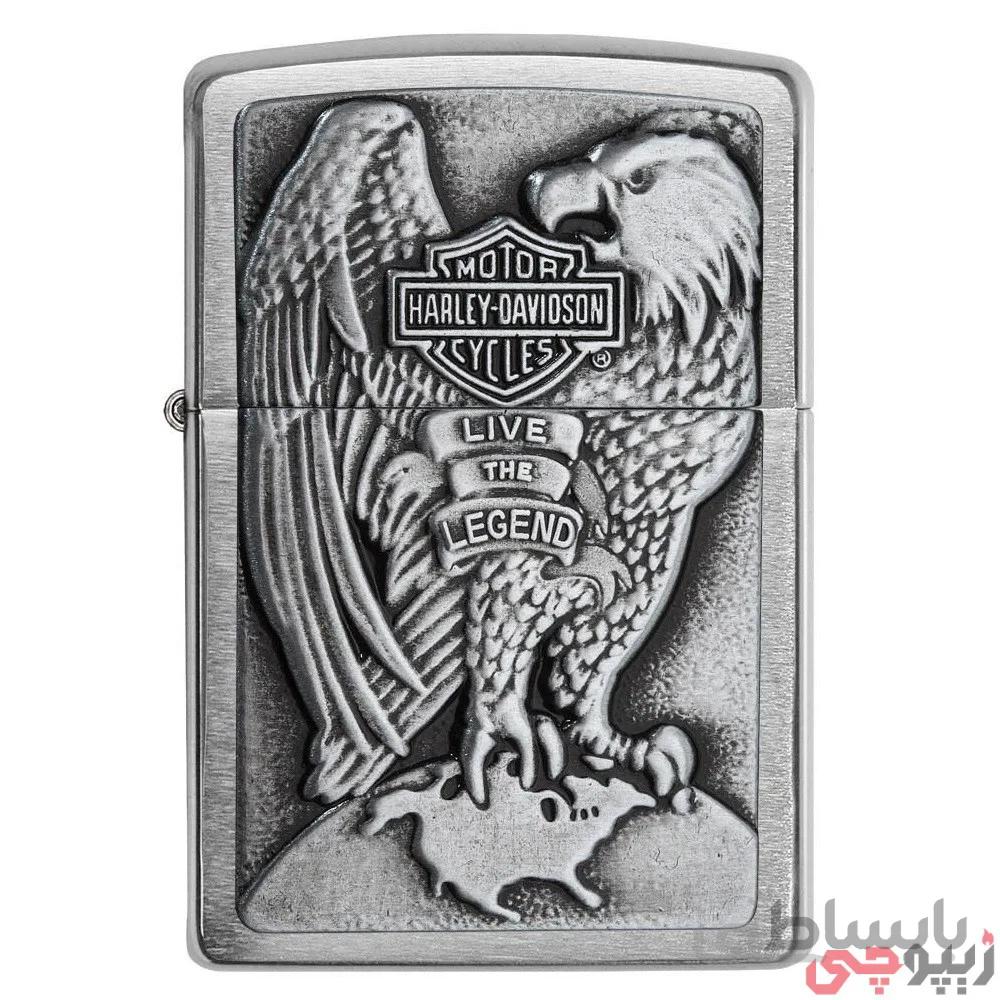 فندک زیپو اصل کد ۲۰۰HD H231 Made Usa Eagl