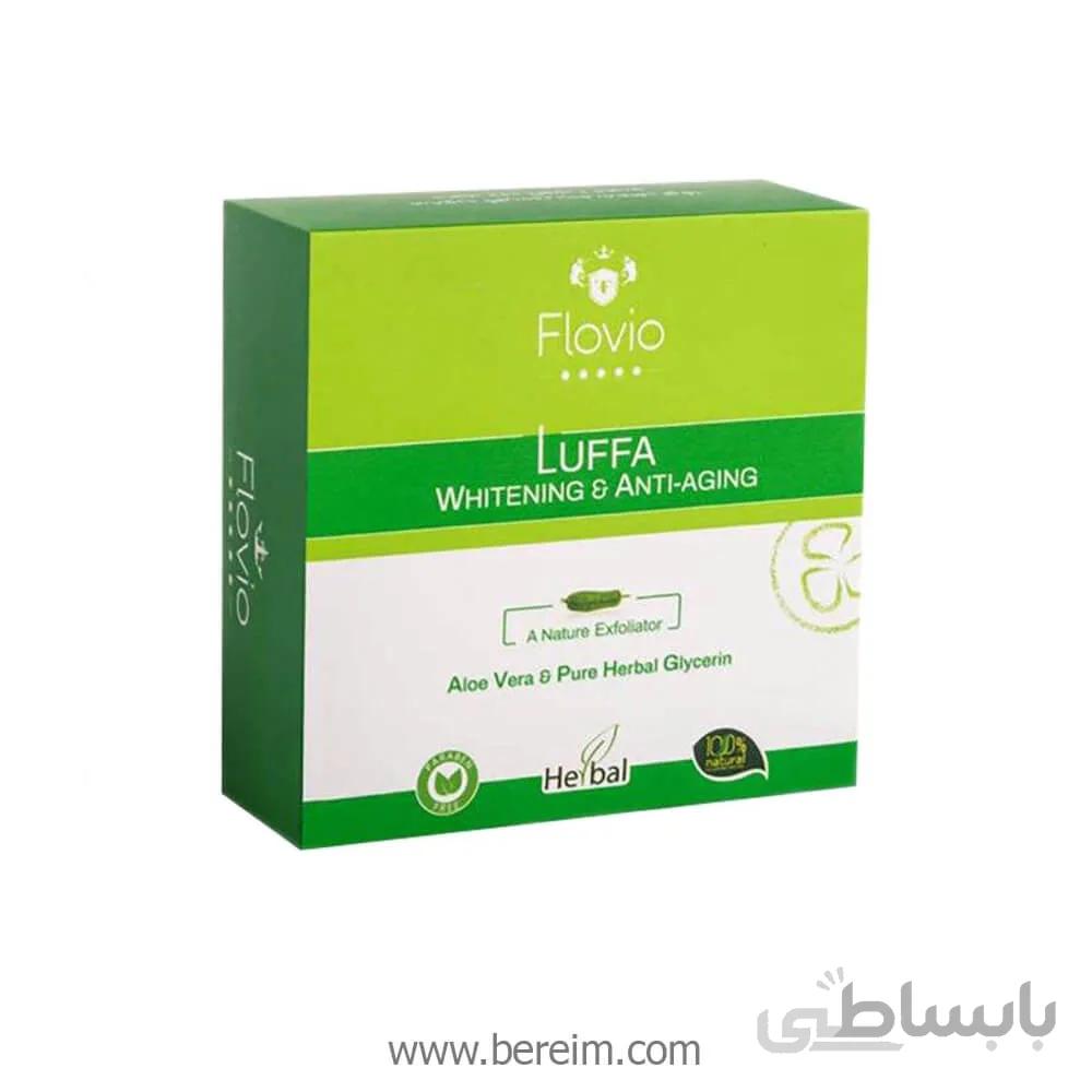 صابون گلیسیرینه لوفا حاوی الویه ورا فلویو