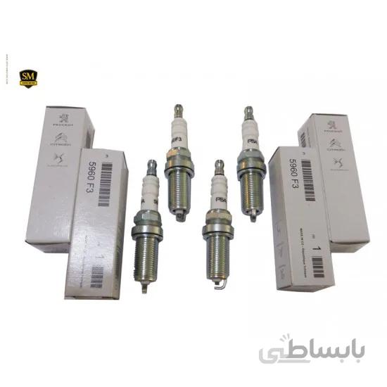 شمع پایه بلند اورجینال پژو موتور TU5