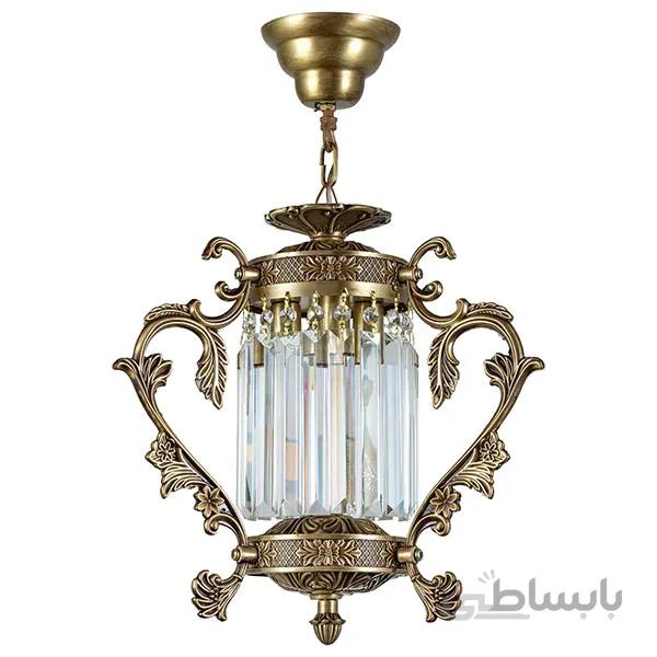چراغ آویز دایکاست آلومینیوم چشمه نور کد S3599/13-AO آنتیک