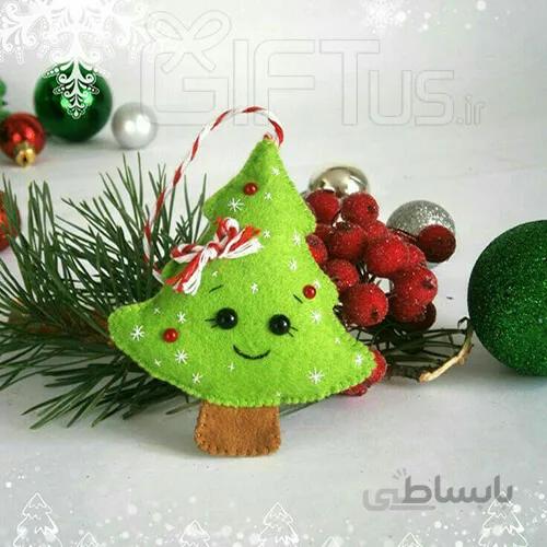 گیفت نمدی درخت کریسمس