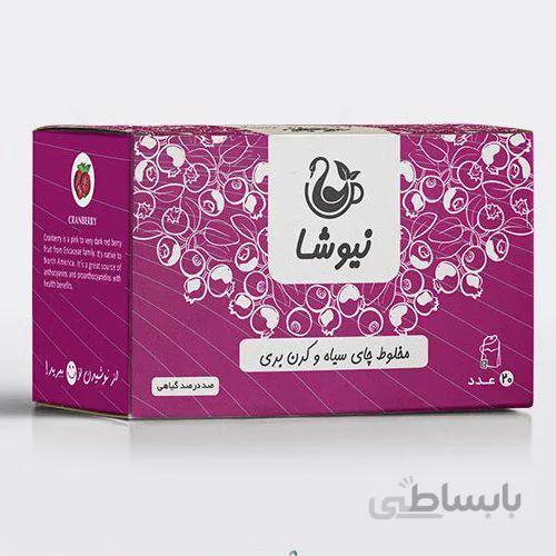 چای کرن بری کیسه ای نیوشا